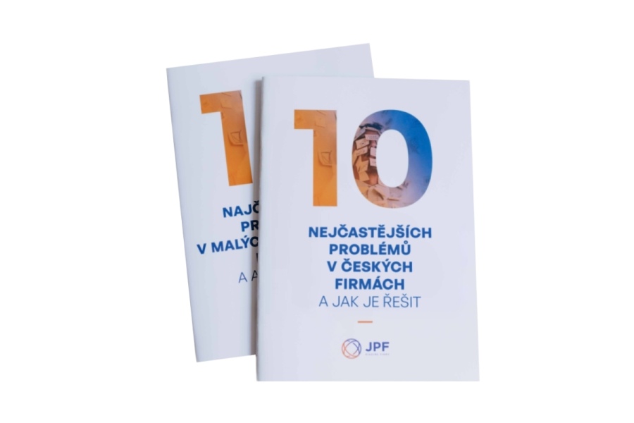 Tištěný průvodce "10 NEJČASTĚJŠÍCH PROBLÉMŮ V ČESKÝCH FIRMÁCH"